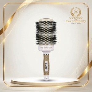 برس پیچ لیز Lizze Brush | برس گرد حرفه‌ای براشینگ، حجم‌دهنده و مناسب سشوار کشی مو