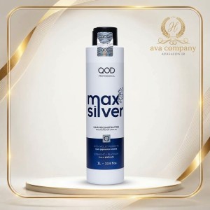 کراتین هیدروتین مکس سیلور QOD Max Silver | صافی قوی، احیاکننده و ضد وز موهای فر و آسیب‌دیده