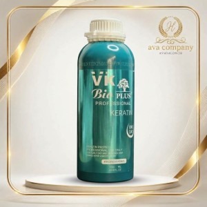 کراتین مو وی‌کی بیو پلاس VK BioPlus | صافی قوی، احیاکننده و ضد وز موهای فر و آسیب‌دیده