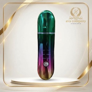 دستگاه اتو پوست( اسکرابر پوست ) رنگی چهارکاره Colorful Skin Scrubber | دستگاه پاکسازی، لایه‌برداری و آبرسانی پوست صورت