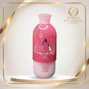 پروتئین مو A رزگلد   Protein A Rose Gold | احیاکننده و صاف‌کننده حرفه‌ای مو حجم 800 گرم
