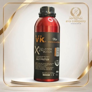 بوتاکس مو وی کی VK Bio Professional X24 Layers حجم ۱۴۰۰ میل | کراتین مایع و پروتئین چندگانه مو