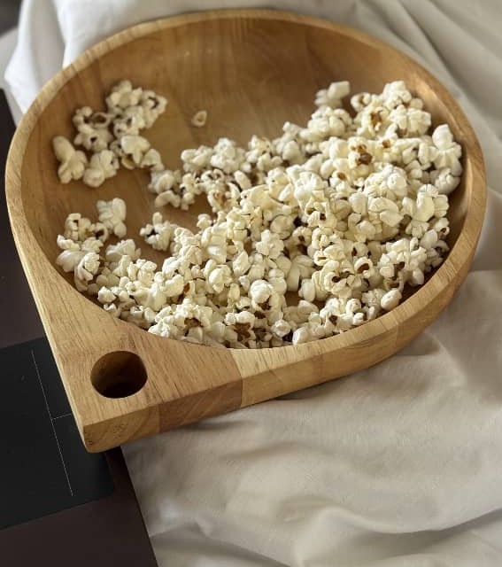 اردور چوبی گود - گرد دسته دار کد 4544