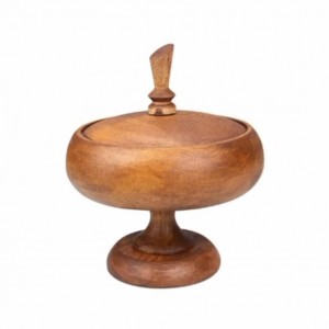 شکلات خوری چوبی پایه دار کد 411