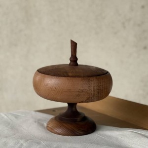 شکلات خوری چوبی لوکس پایه دار کد 411