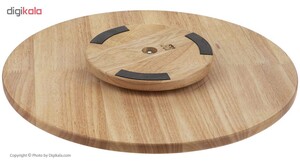 سینی گردان چوبی کوچک  تیره کد 4404