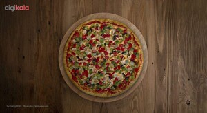 سینی گردان چوبی کوچک  تیره کد 4404