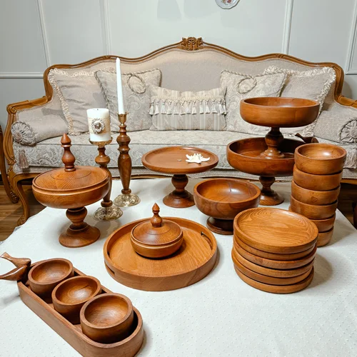 خرید انواع ظروف چوبی مدرن و شیک