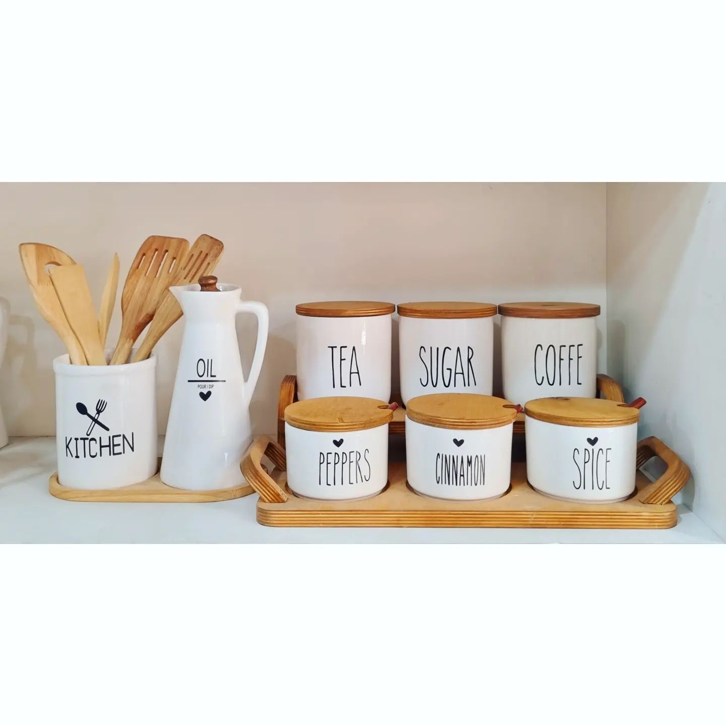 ظروف چوبی آشپزخانه