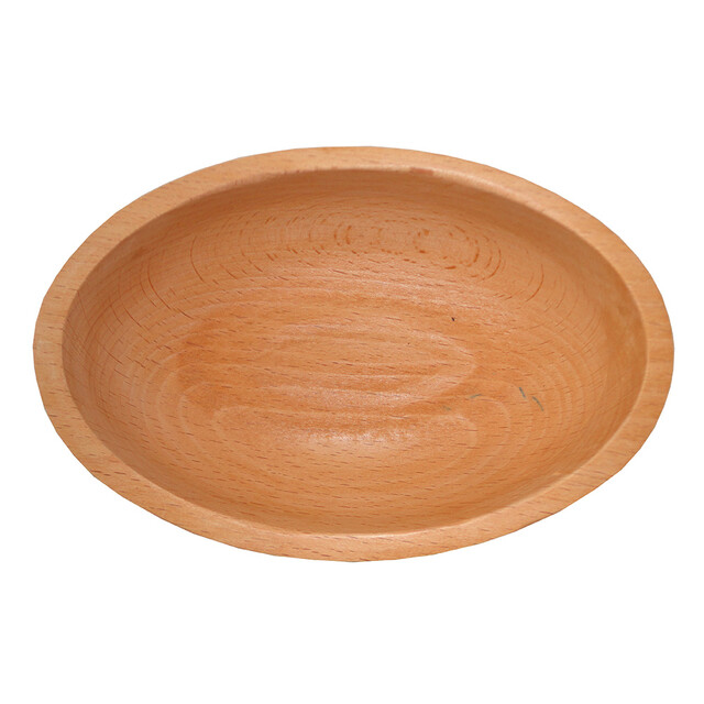 كاسه بیضی چوبی A کد 4108
