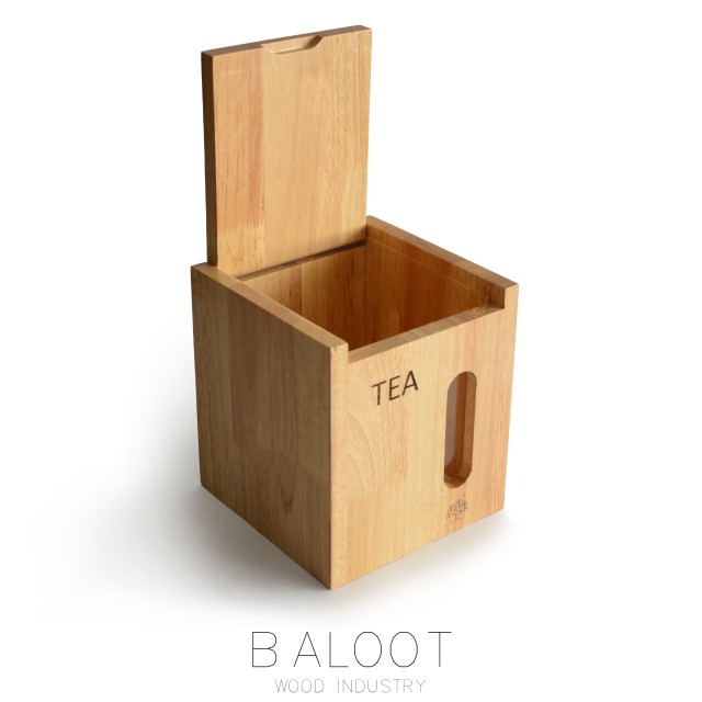 سطل چای چوب رابروود کد 2205