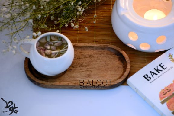 قهوه خوری بیضی کوچک کد 3437