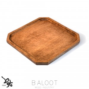 پيش دستي مربع گوشه دار بزرگ تيره کد T 3359