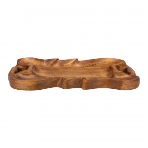 سینی تزئینی دفرمه مستطیل 39*24 کد 4730