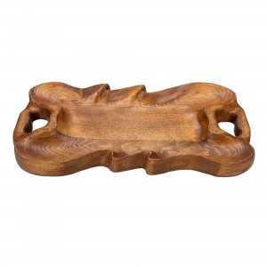 سینی تزئینی دفرمه مستطیل 39*24 کد 4730