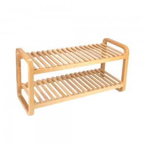 جاکفشی چوبی لوکس مدل راک تمام چوب راش – کد 4912