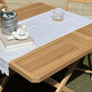 میز  چوبی۴ نفره  تاشو تمام چوب راش – کد 4950