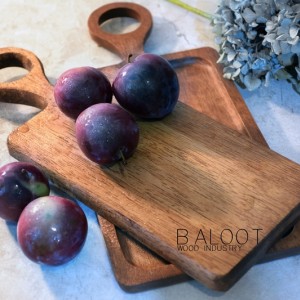 سینی  چوبی سرو مستطیل راکتی کد 3312