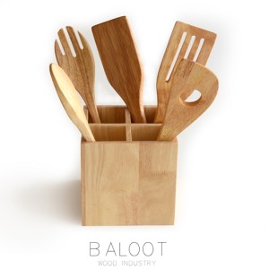 جاکاردی چوبی مربع  4  خانه کد 2221