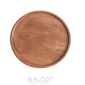 سینی چوبی گرد متوسط کد 3326
