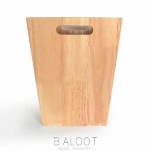 سطل زباله چوبی  كوچك کد 4613