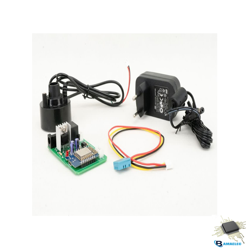 ماژول کنترل آنلاین دما و رطوبت 24 ولت 1 آمپر ESP8266