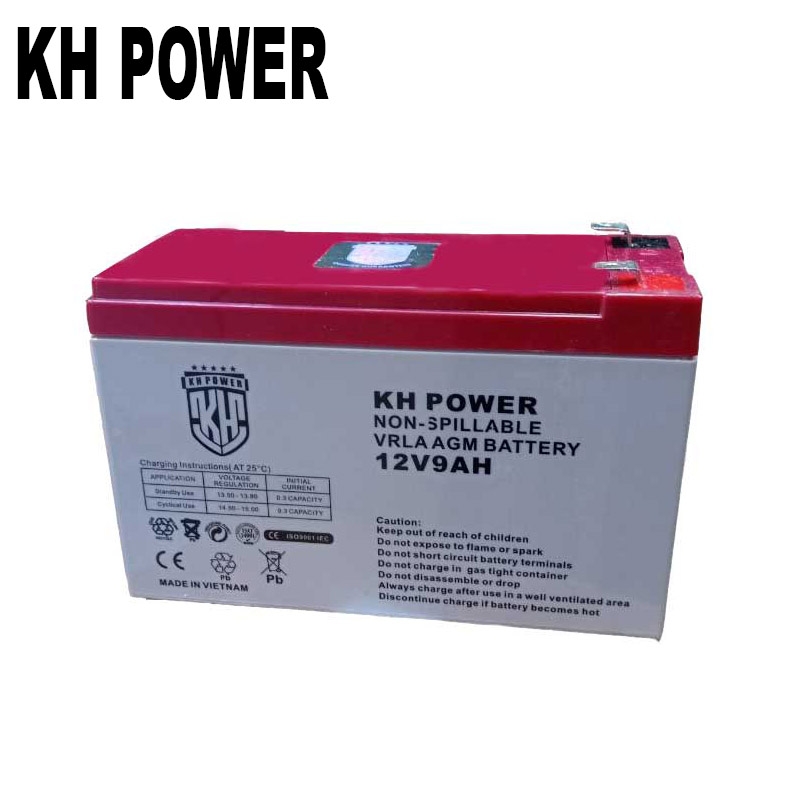 باطری 12ولت 9آمپر ساعتKH POWER