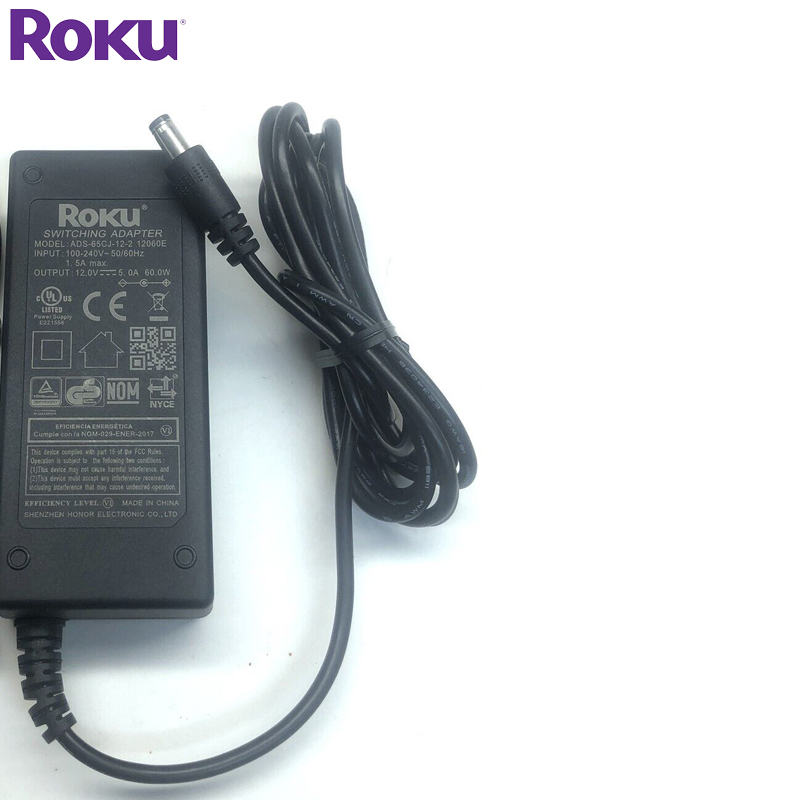 آداپتور 12V 5A برند ROKU