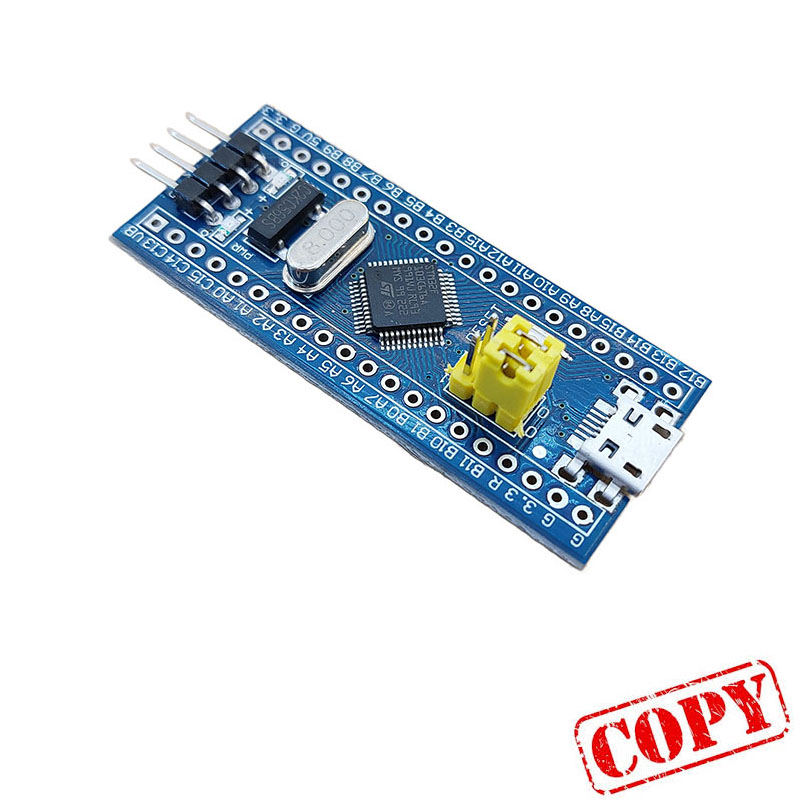 برد میکروکنترلر بلو پیل blue pill با آی سی STM32F103C6T6