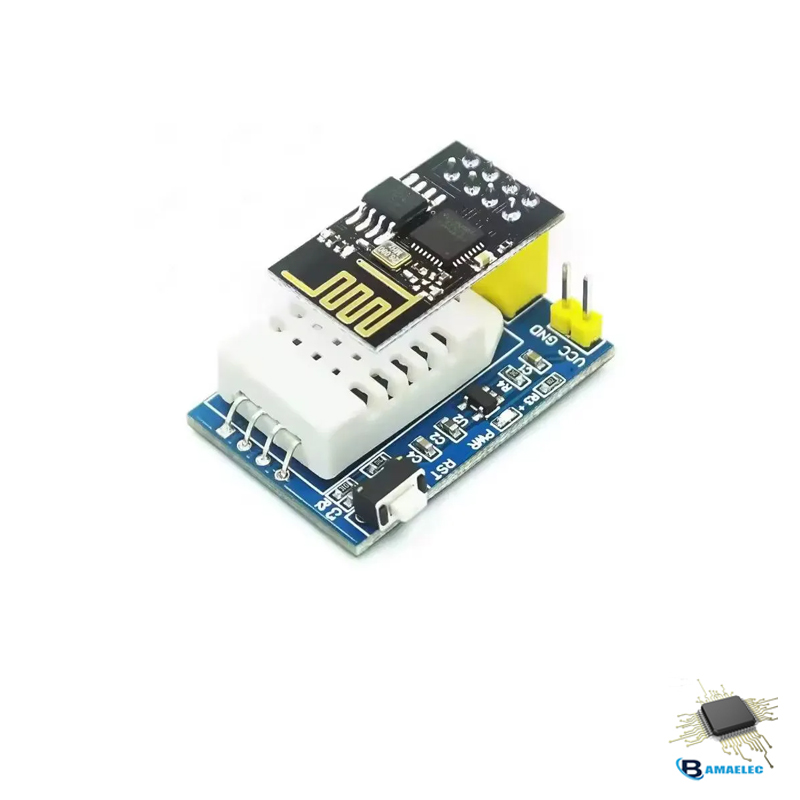 ماژول سنسور دما و رطوبت DHT22 با رابط ESP8266