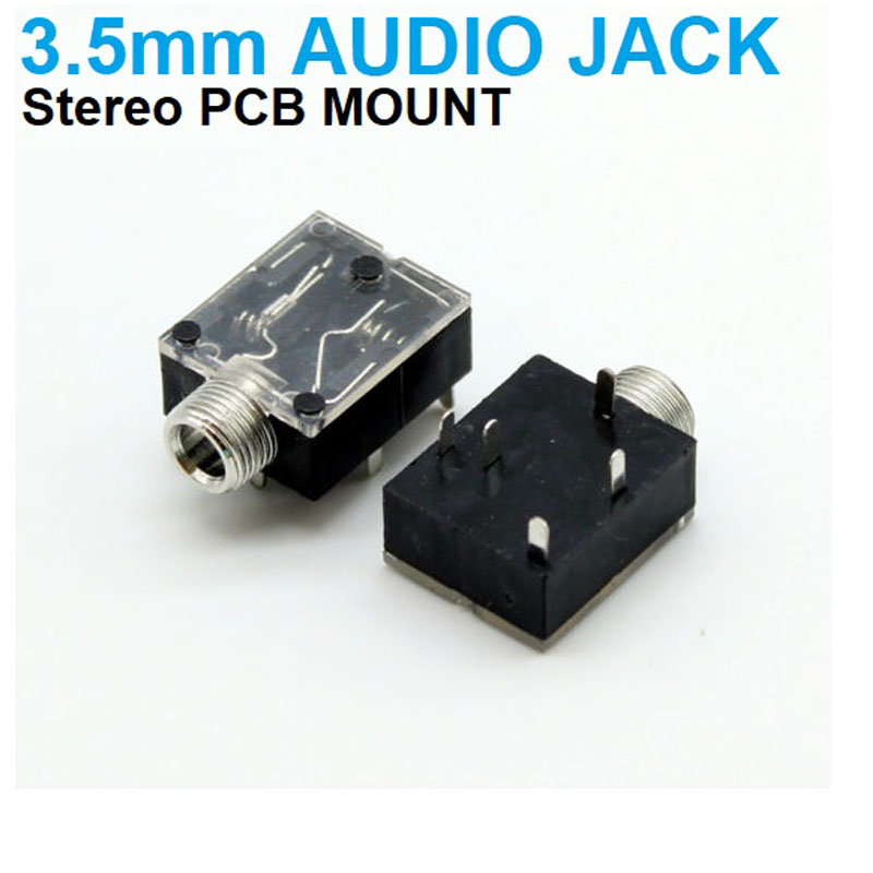 PCB MOUNT FEMALE AUDIO HEADPHONE JACK
