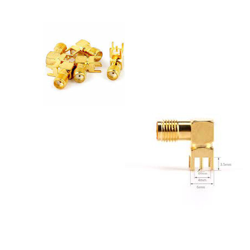 RF SMA CONNECTOR RIGHT ANGE
