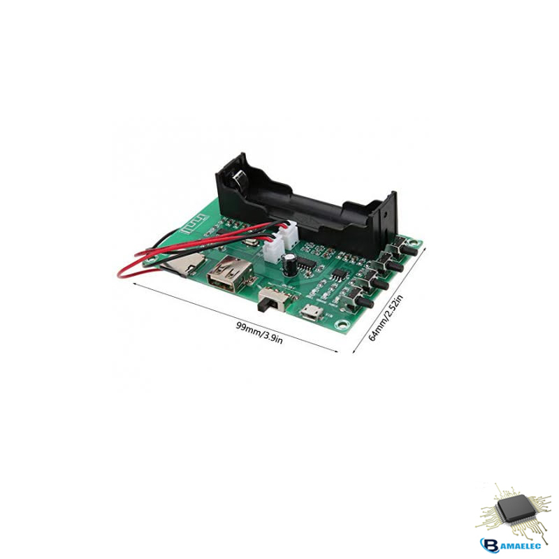 ماژول آمپلی فایر بلوتوثی 10W با ورودی USB و TF Card مدل XH-A150