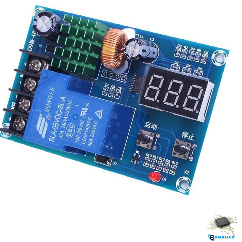 ماژول کنترل شارژ باتري با نمایشگر XH-M604