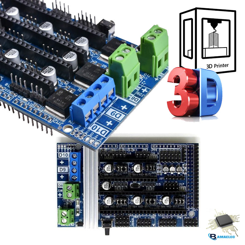 کنترلر پرینتر سه بعدی RAMPS 1.6