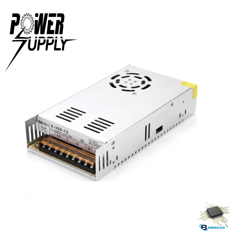 سوئیچینگ 12 ولت 30 آمپر فن دار