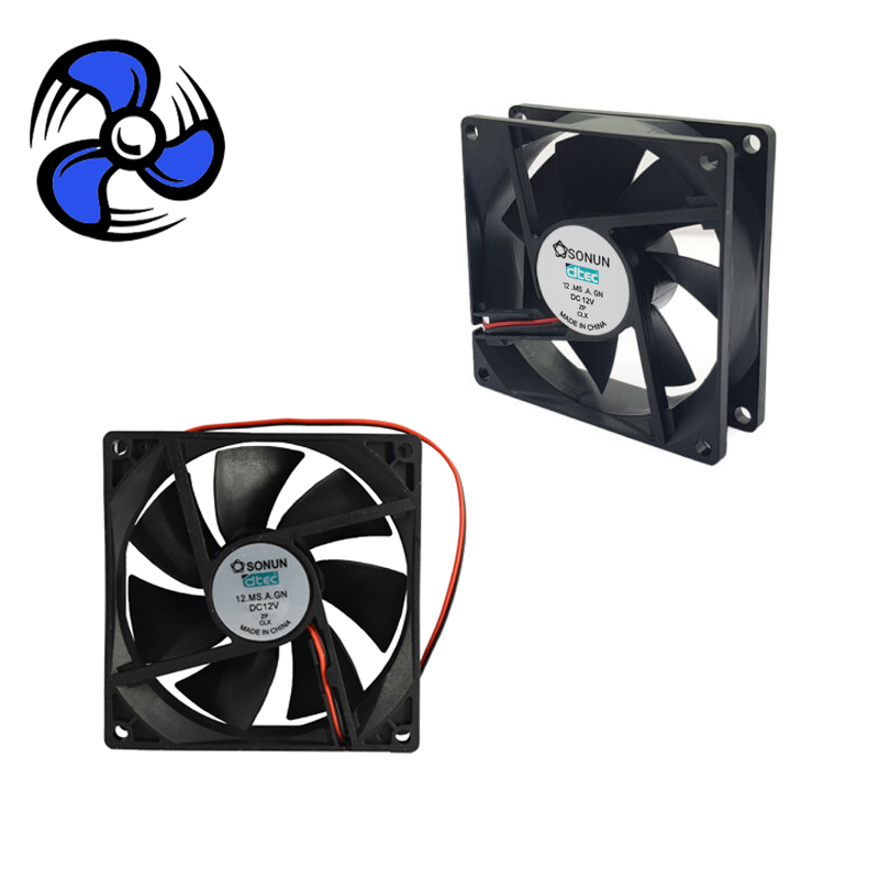 فن 12 ولت سایز 9×9 سیم دار