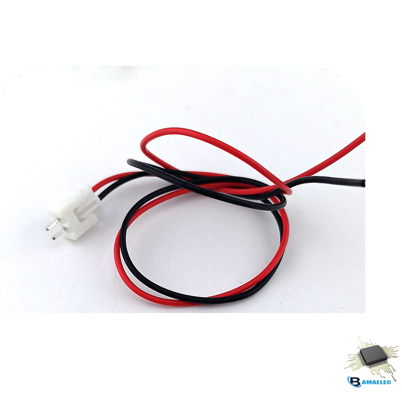 کانکتور مخابراتی XH-02 سیم دار 2 پین-مادگی(30 سانتی متر)