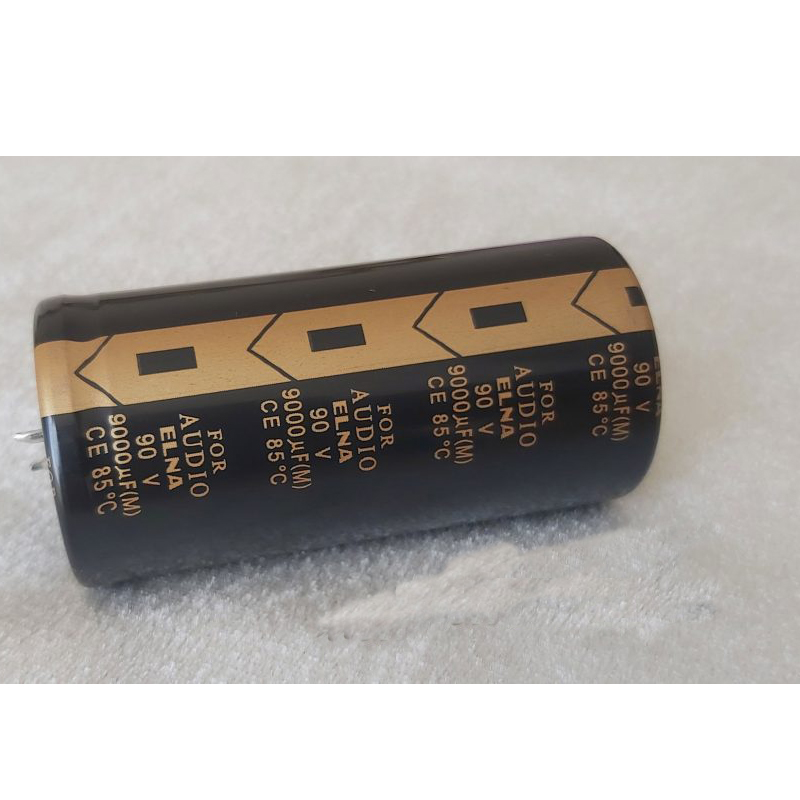 خازن های گرید صوتی 9000 میکرو فاراد 90 ولت ELNA ژاپن سری حرفه ای LAO