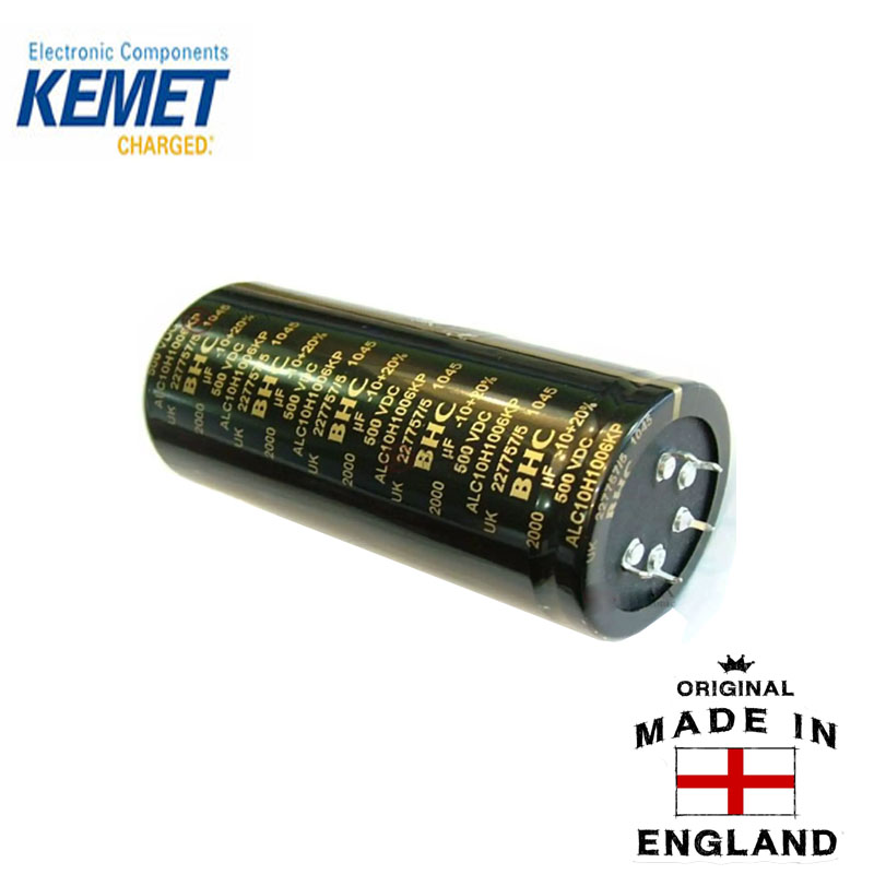 خازن 2000 میکرو فاراد 500 ولت BHC ساخت انگلیس  HI-END