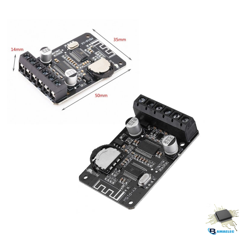 ماژول آمپلی فایر صوتی بلوتوث دار 20-10 وات مدل XY-P15W