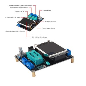 تستر قطعات الکترونیکی UNIVERSAL پیشرفته مدل GM328A