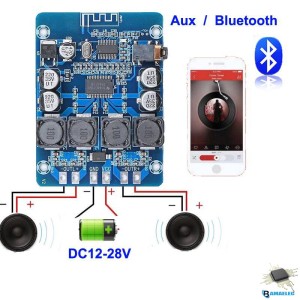 ماژول آمپلی فایر با بلوتوث XH-M314 2*45W