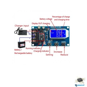 ماژول کنترل شارژ باتری دیجیتال  XY-L30A