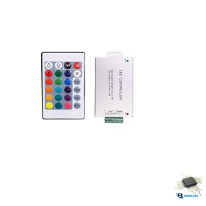 ریموت 24 آمپر RGB