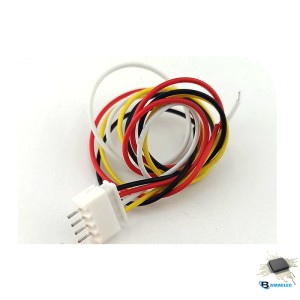 کانکتور مخابراتی XH-04 سیم دار 4 پین-مادگی(30 سانتی متر)