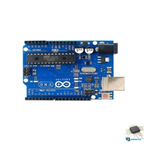 برد آردوینو Uno R3 دارای پردازنده ATmega328P