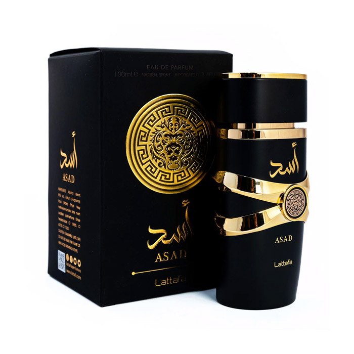 ادوپرفیوم مردانه لطافه مدل اسد Asad
