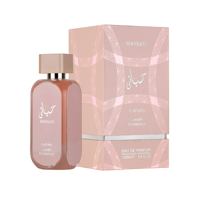 ادوپرفیوم زنانه لطافه مدل حیاتی فلورنس Hayaati Florence