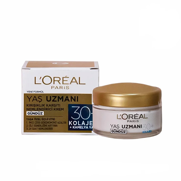 کرم ضد چروک لورال مدل yas uzmani +30